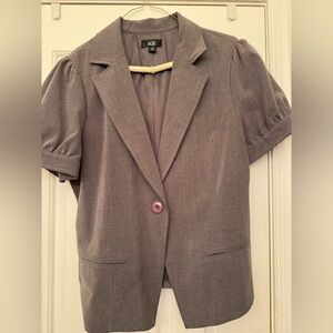 Gray dress jacket